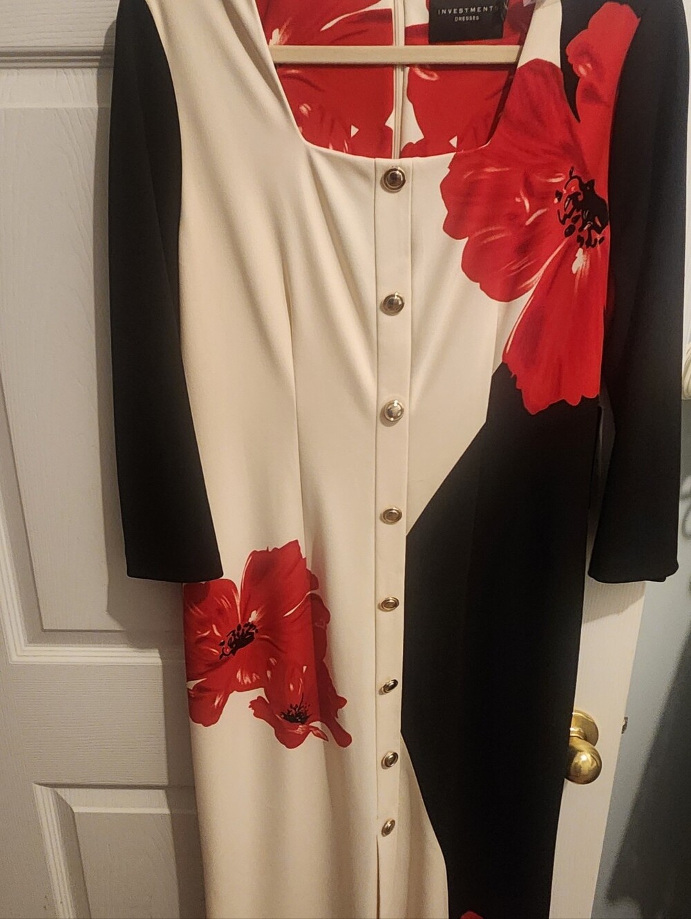 Investment Scuba Crepe Midi Sheath - Picture 3 of 10
